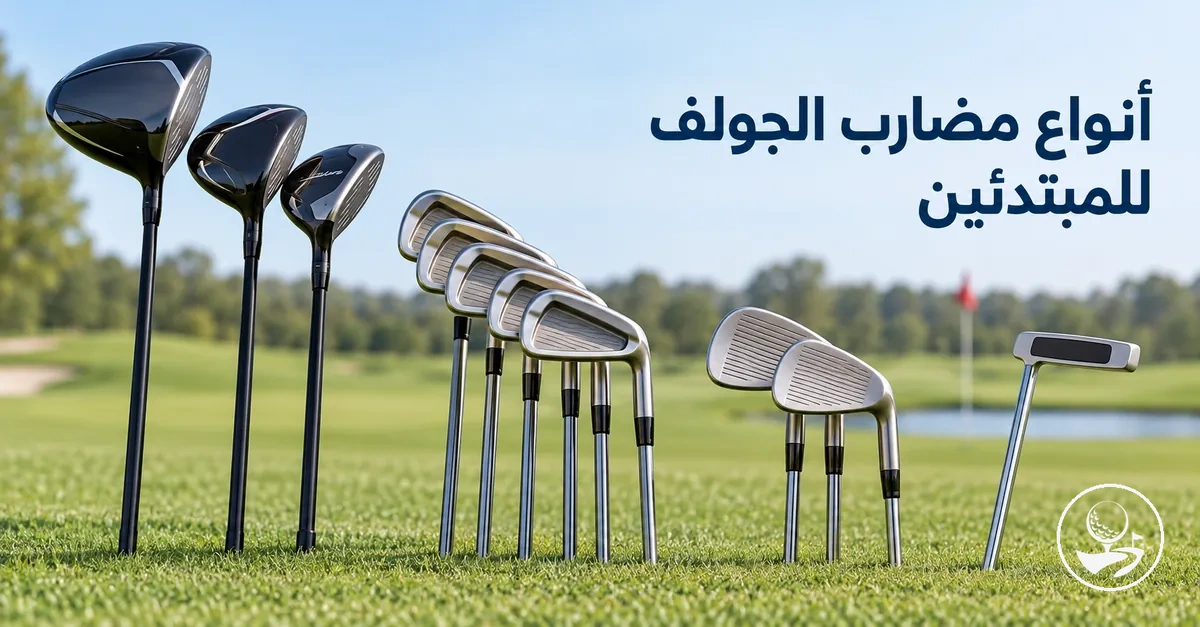 مضارب جولف مجمعة حسب النوع للاعب جولف مبتدئ